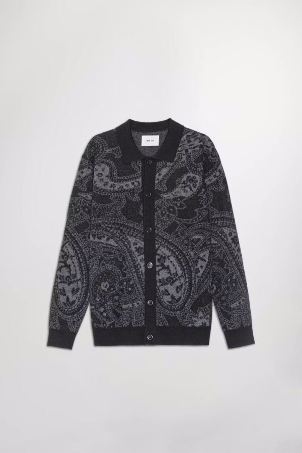 Emerson Boiled wool Cardigan - Image 4