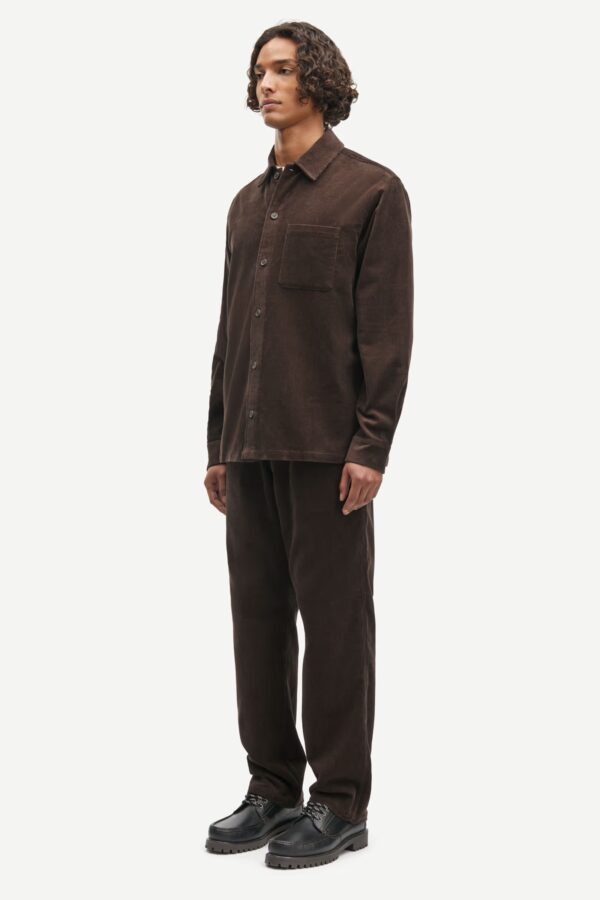 SADAMON JS SHIRT 14934 turkish coffee - Image 4