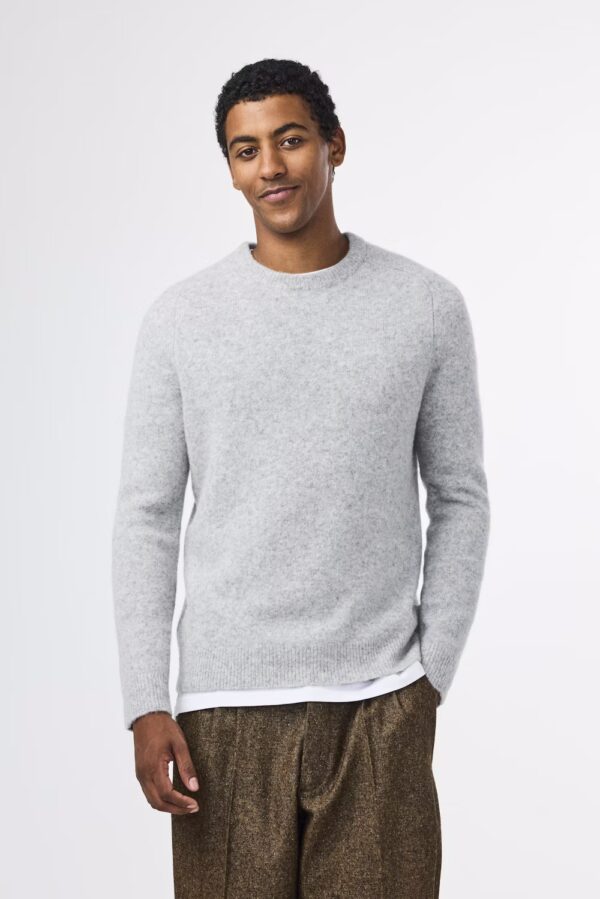 John Ultra-soft Sweater Grey