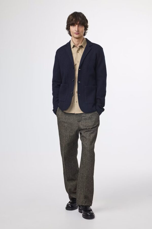 Boiled wool Blazer navy blue - Image 2