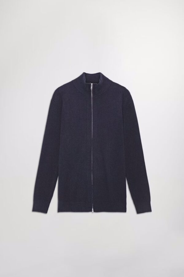 danny full zip navy blue - Image 3