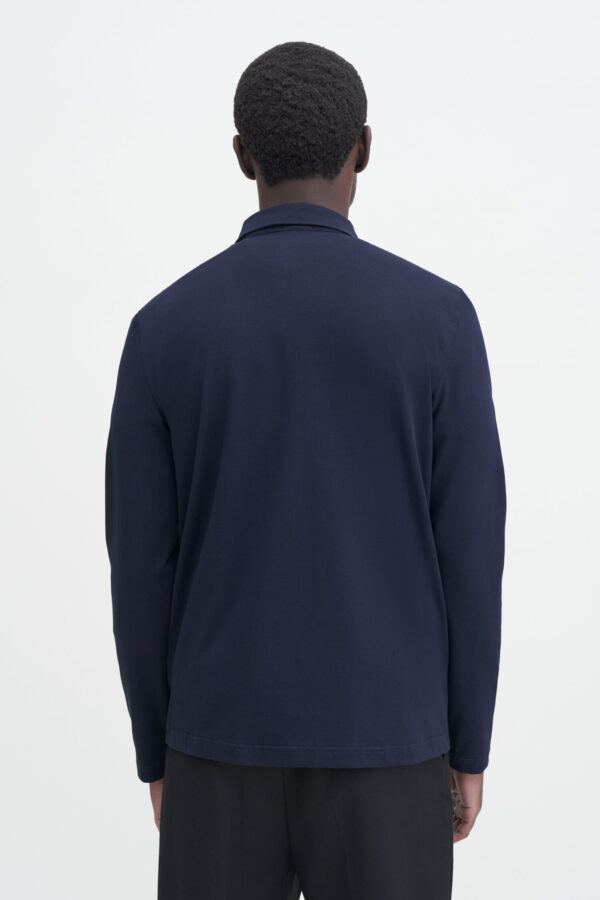 Luke Stretch Polo Shirt navy - Image 3