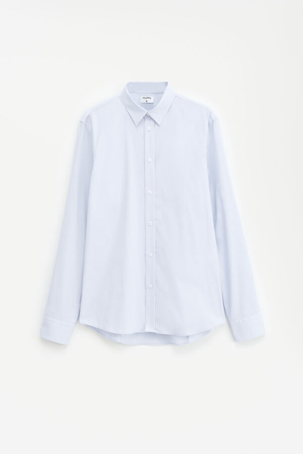 Paul Stretch Shirt light blue - Image 5