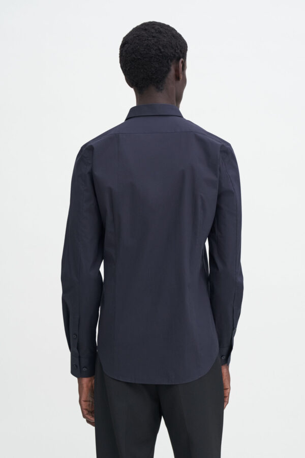 Paul Stretch Shirt navy - Image 3