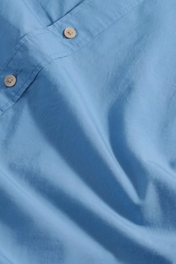 Colby Supima Cotton Shirt blue - Image 4