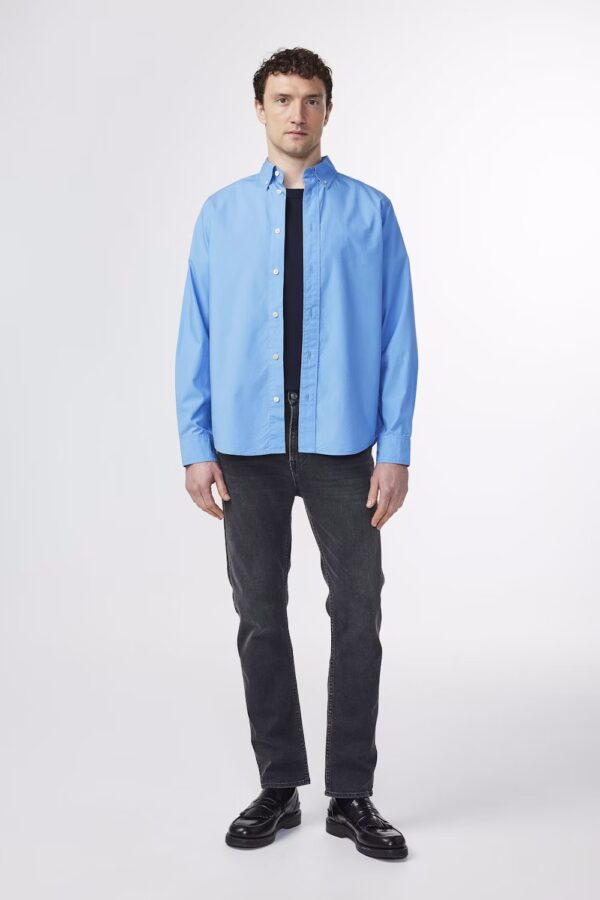 Colby Supima Cotton Shirt blue - Image 2