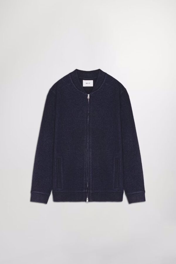 Bomber Boiled wool Overshirt - Image 2