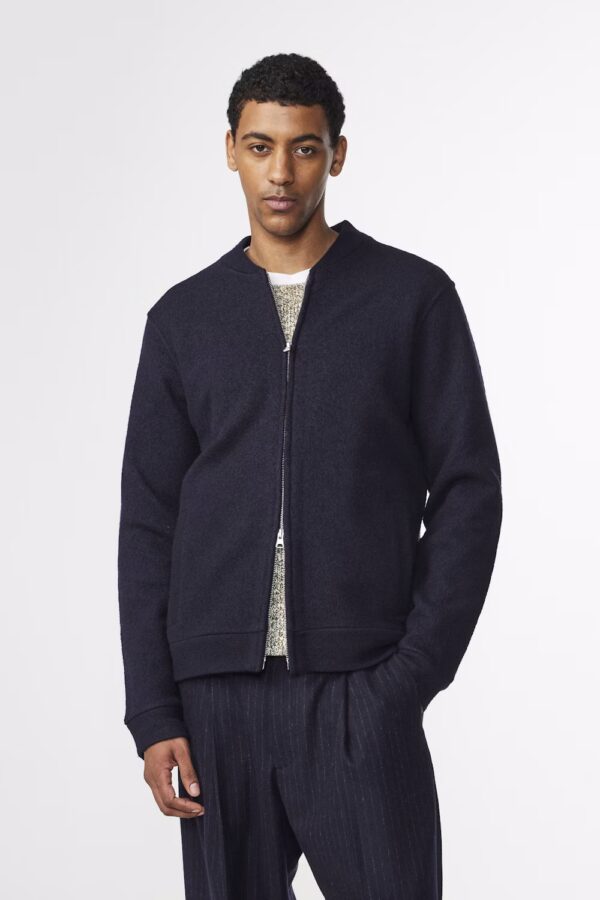 Bomber Boiled wool Overshirt - Image 6