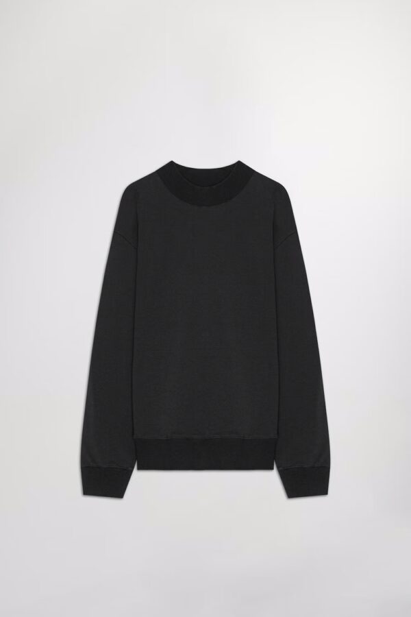 Briggs Mock Neck Sweatshirt black