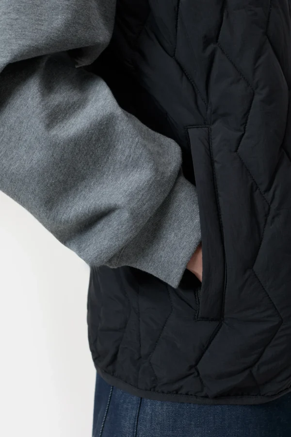 Padded vest black - Image 5