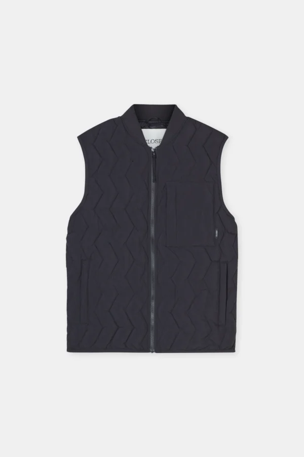 Padded vest black - Image 6