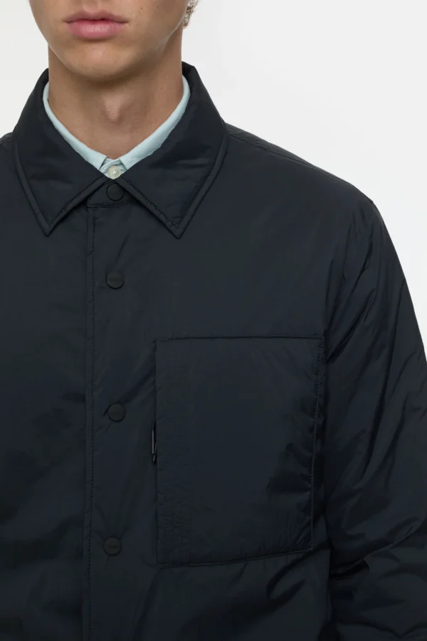 Padded overshirt black - Image 3