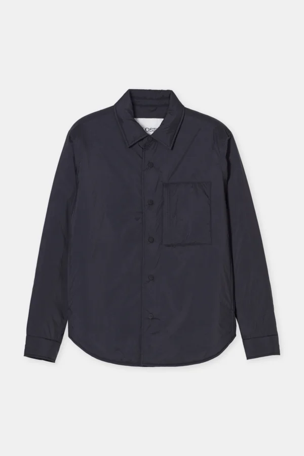 Padded overshirt black - Image 6