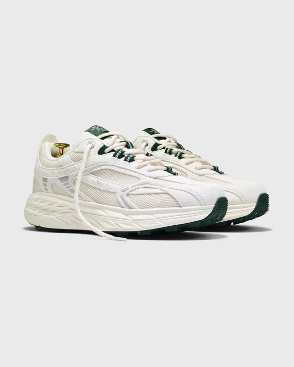 The Re-Run Max Suede white/green - Image 2