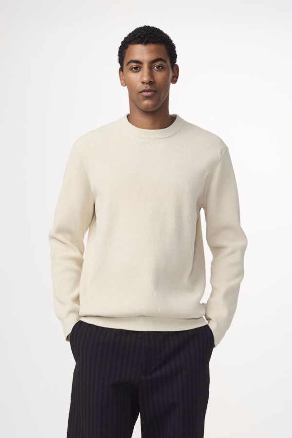 Danny Lightweight Sweater ecru