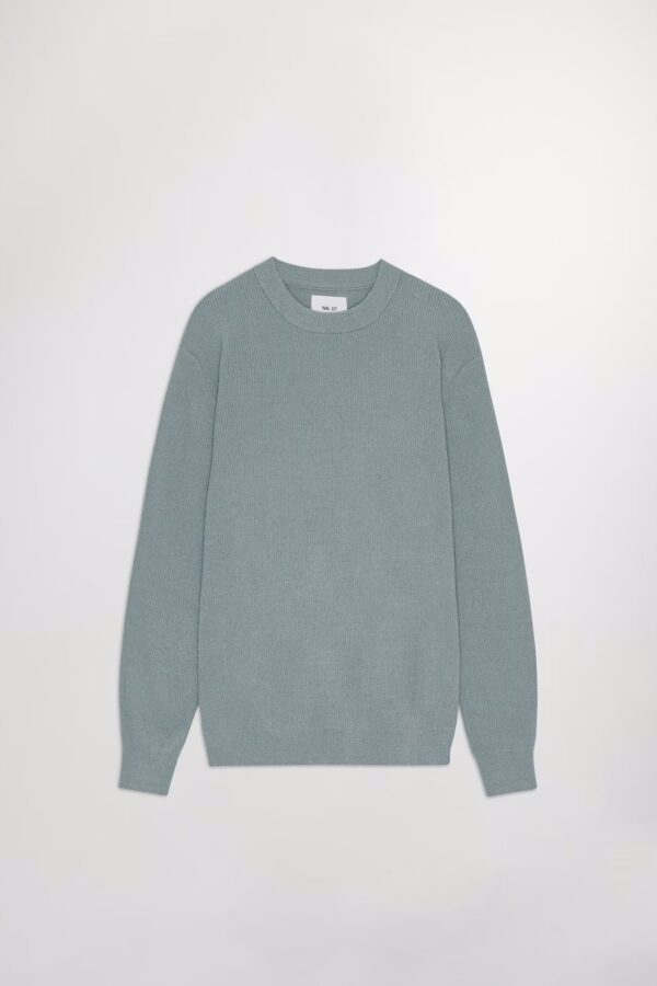 Danny Lightweight Sweater steely blue - Image 4