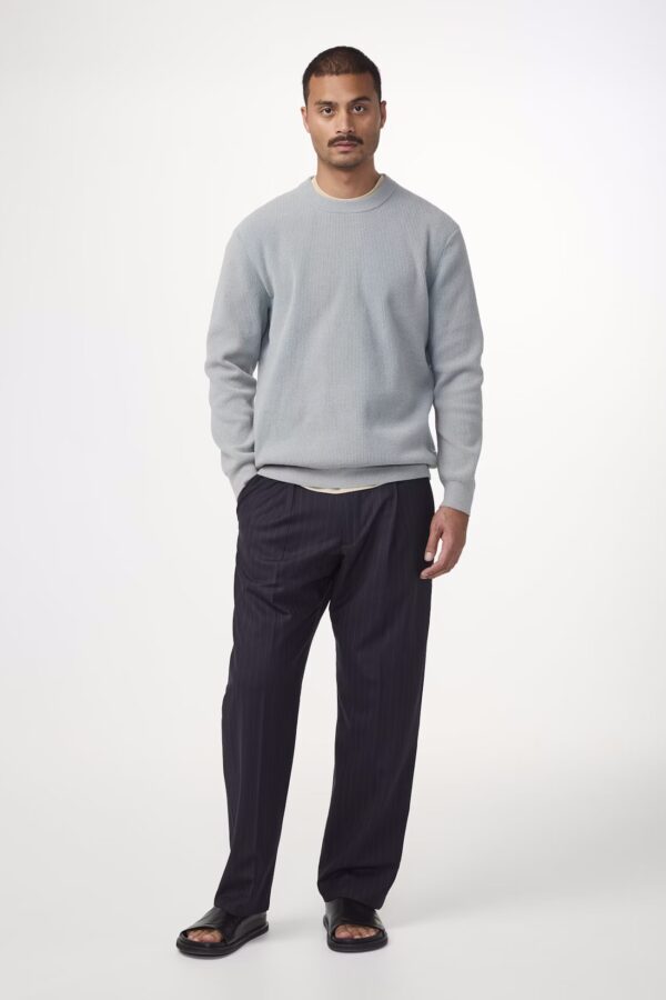 Danny Lightweight Sweater steely blue - Image 2