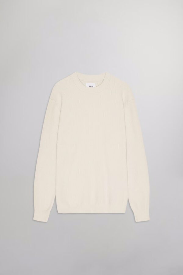 Danny Lightweight Sweater ecru - Image 4