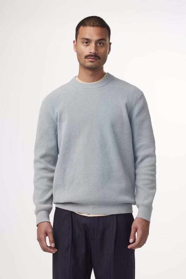 Danny Lightweight Sweater steely blue