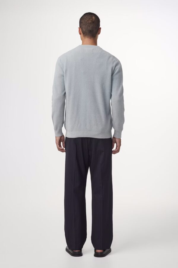 Danny Lightweight Sweater steely blue - Image 3