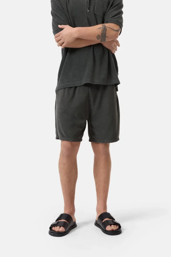 Terry Shorts pepper grey