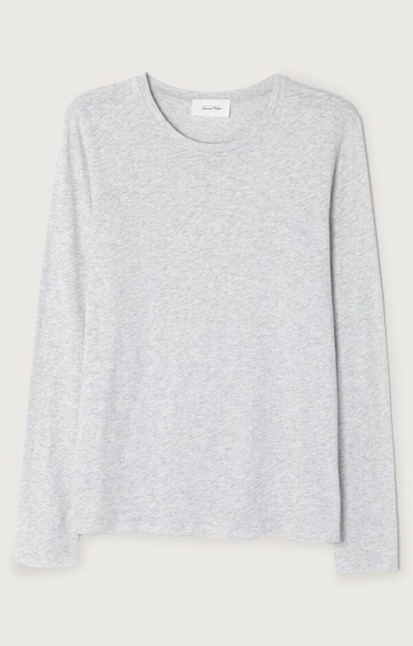 Bysapick longsleeve t-shirt grey melange - Image 2