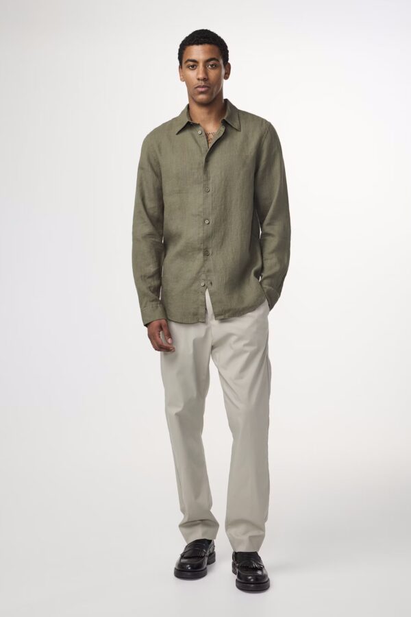 Enzo Linen Shirt CAPERS - Image 3