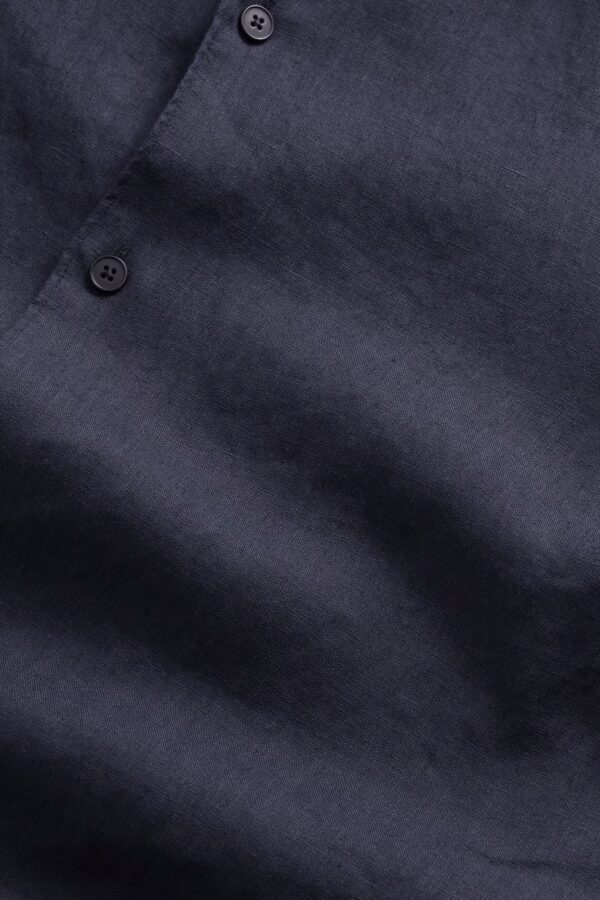 Enzo Linen Shirt navy blue - Image 2