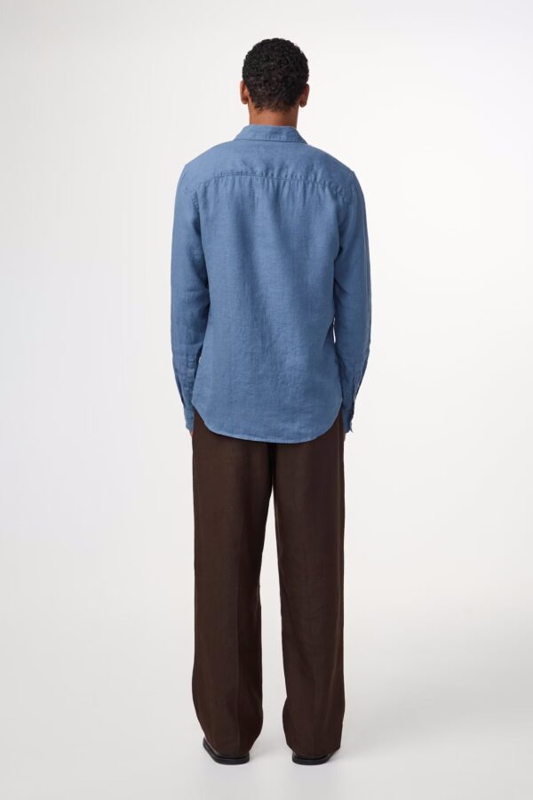 Enzo Linen Shirt BERING SEA - Image 4