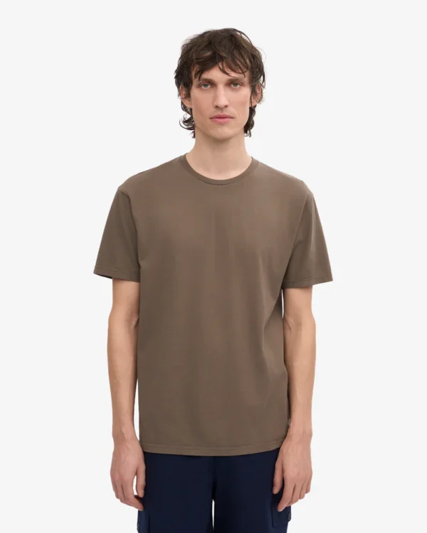 Classic Organic Tee - cedar brown