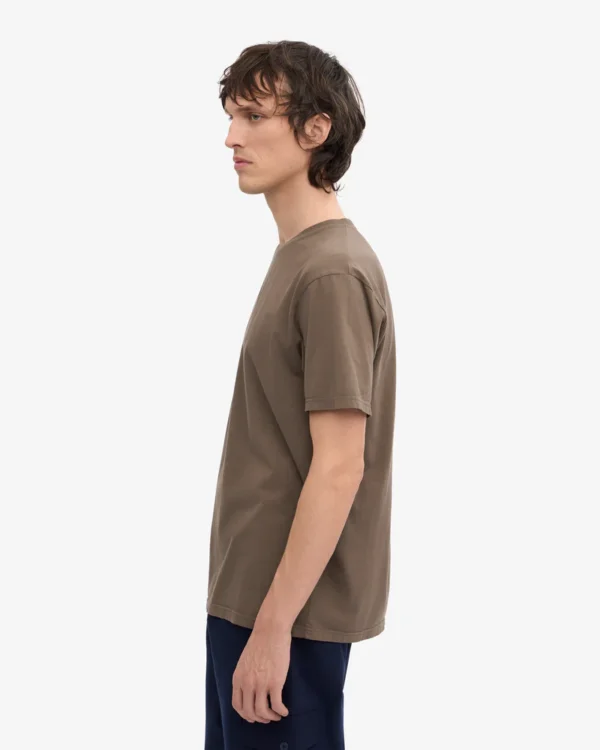 Classic Organic Tee - cedar brown - Image 4