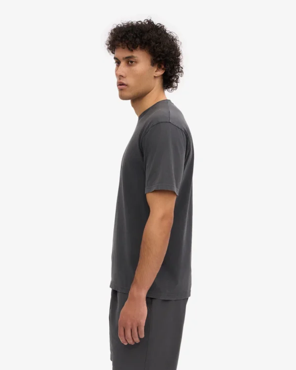 Classic Organic Tee - Faded black - Image 3