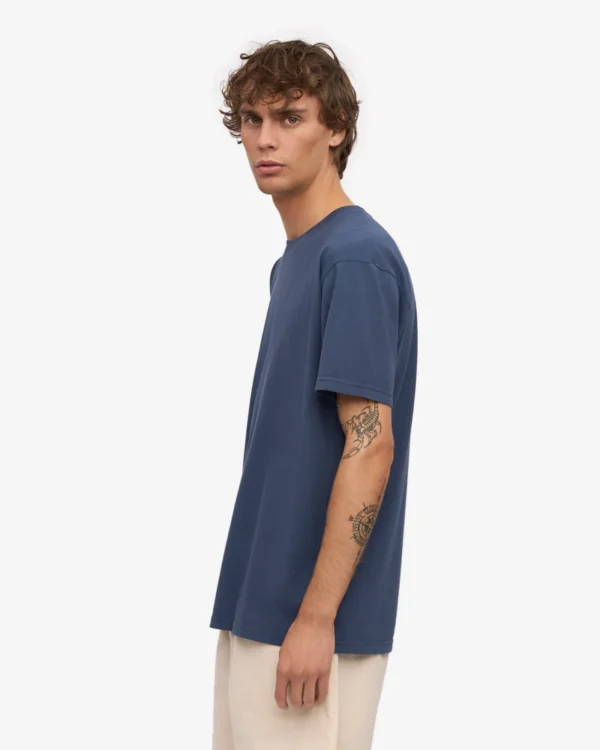 Classic Organic Tee - petrol blue - Image 5